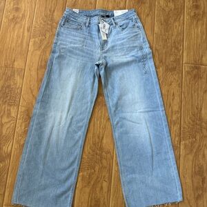 Stylish Light Blue Flare Jeans